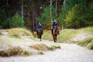 Ausritt an der Ostsee